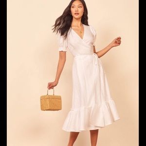 Veronika Linen Midi Dress